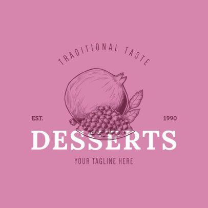 Dessert Logo - Placeit Logo Maker with Dessert Graphics