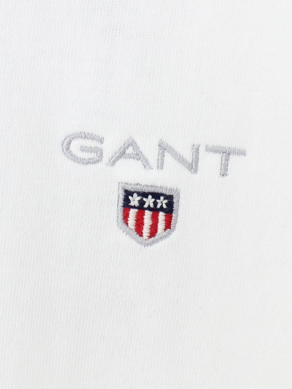 Gant Logo - Original Logo T-Shirt - White