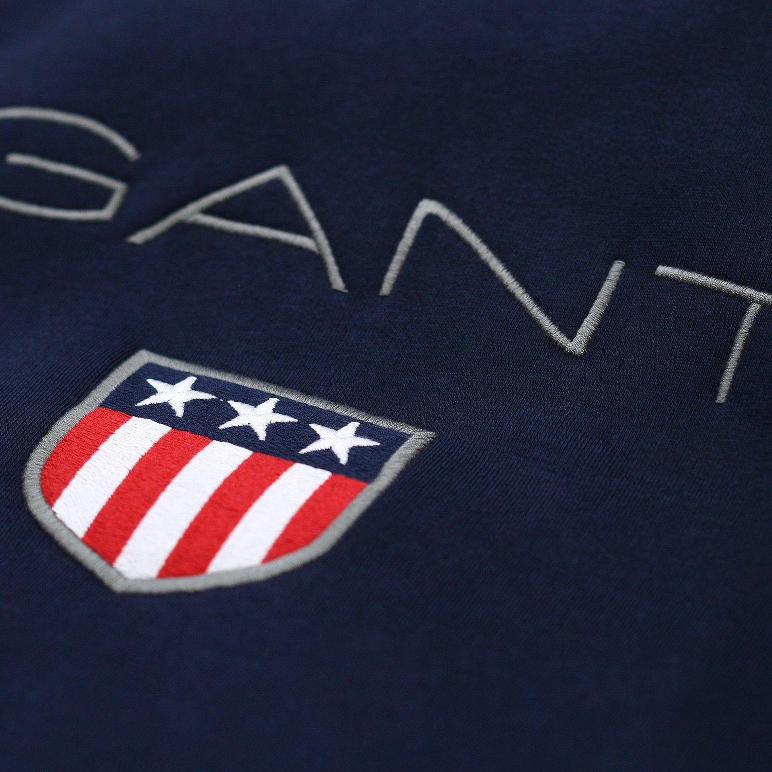 Gant Logo - Shield Logo Hoodie