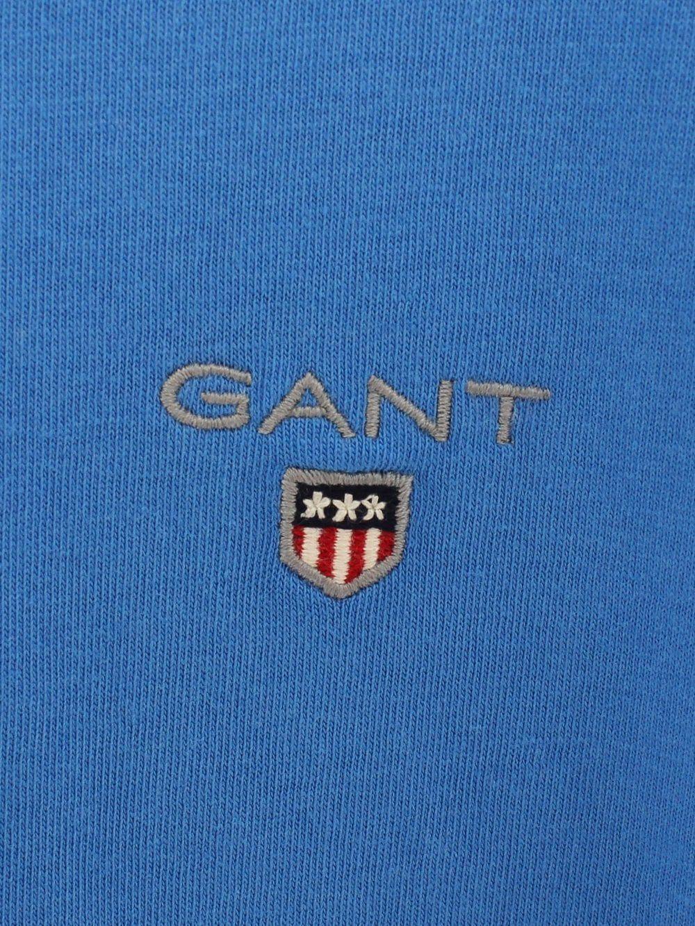 Gant Logo - Original Logo T-Shirt - Palace Blue