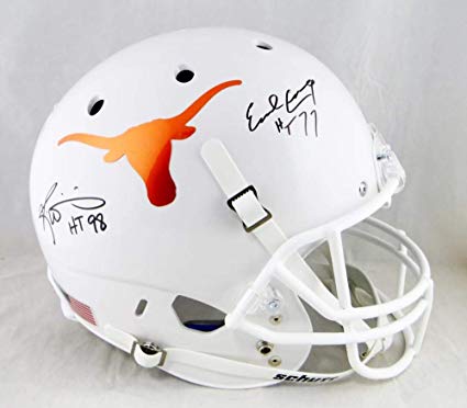 Schutt Logo - Amazon.com: Earl Campbell Ricky Williams HT Signed Longhorns F/S ...