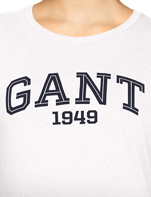 Gant Logo - Gant Logo Short Sleeve T-Shirt | de Gruchy | Forever Inspired