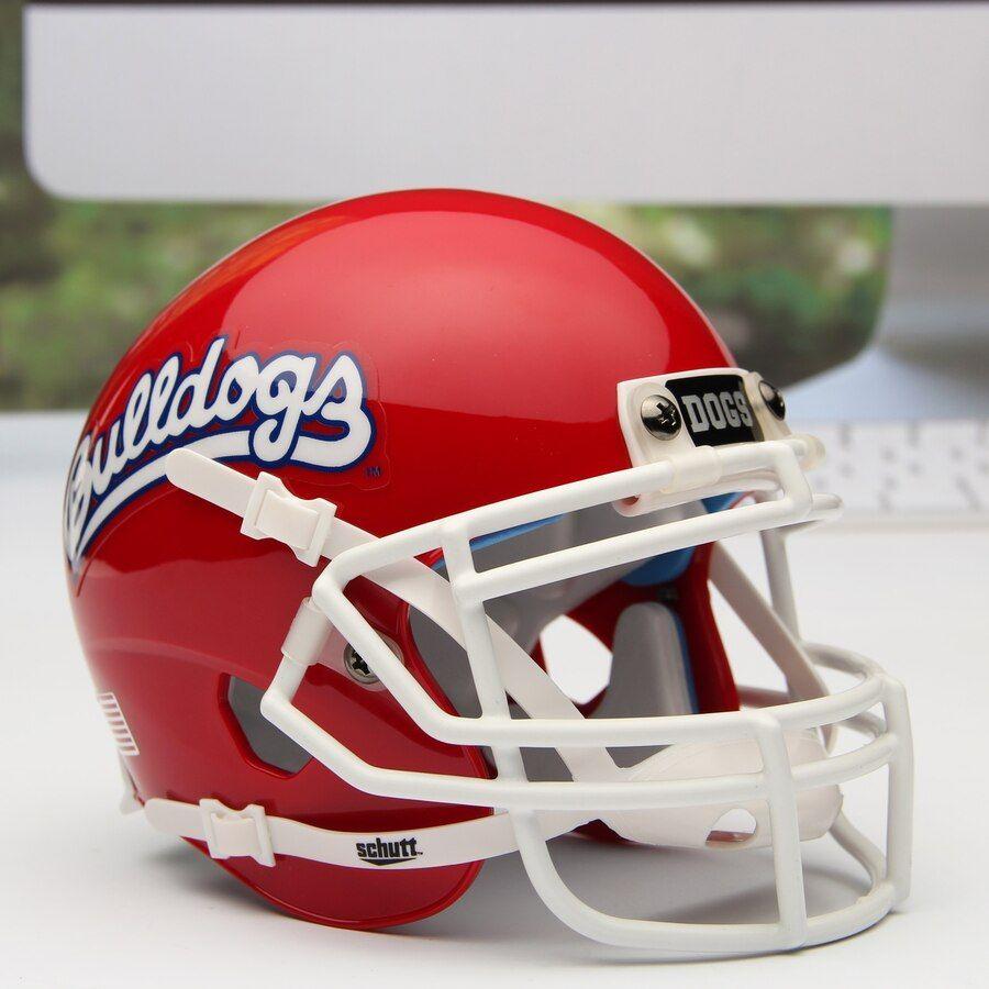 Schutt Logo - Schutt Fresno State Bulldogs Authentic Logo Mini Helmet