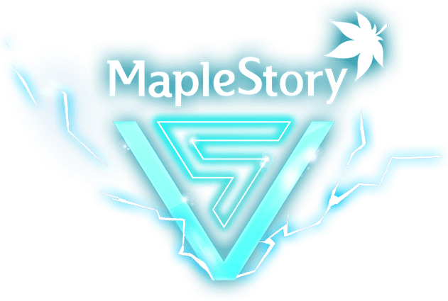 MapleStory Logo - V