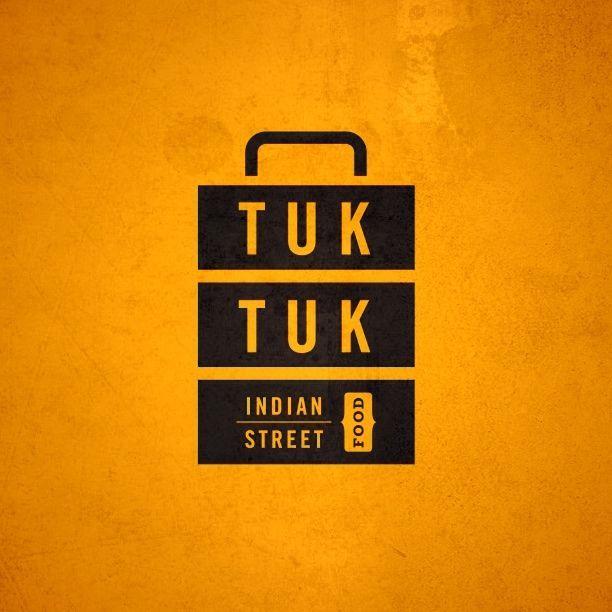 Tiffin Logo - TUK TUK Tiffin box inspired logo Branding, India, Indian Street Food