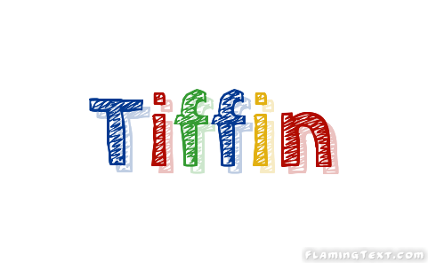 Tiffin Logo - United States of America Logo. Free Logo Design Tool from Flaming Text