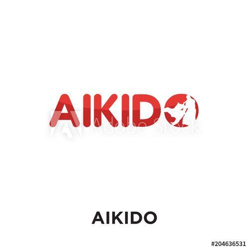 Aikido Logo - aikido logo isolated on white background, colorful vector icon