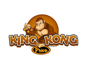 Kong Logo - King Kong Pawn logo design contest | Logo Arena