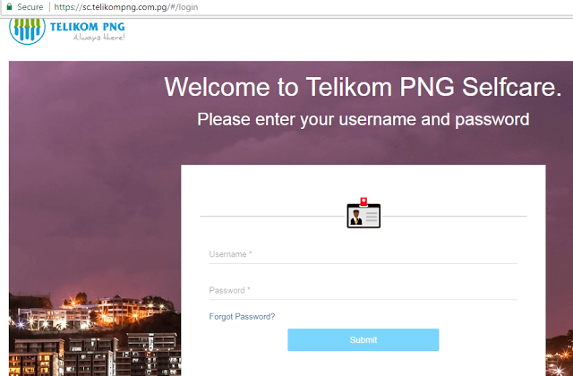 Telikom Logo - How to set up an Online Account with Telikom PNG | PNG Technology ...