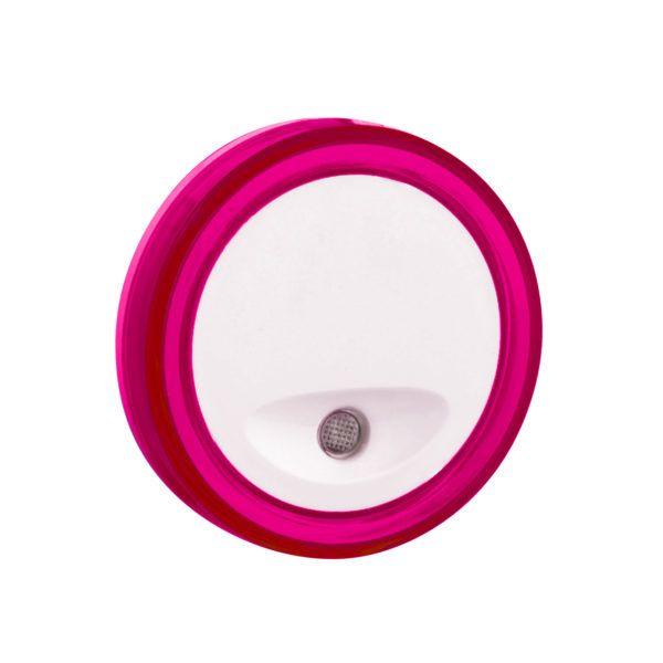 Pink'O Logo - Nightlight LED Pink O-Shaped Automatic Dusk to Dawn - Arlec UK