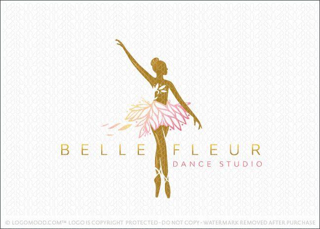 Ballerina Logo - Belle Fleur Ballerina