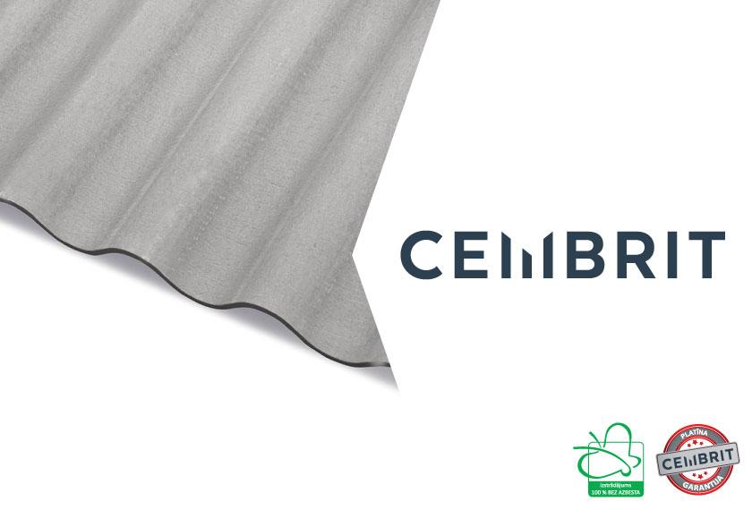 Cembrit Logo - Corrugated sheets CEMBRIT Eurofala | VINTEKO.lv