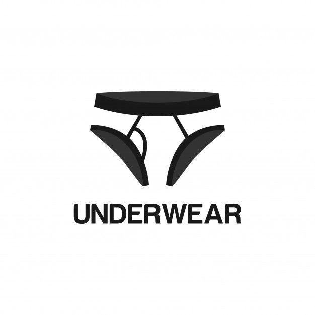 Underwear Logo - Underwear logo design Vector