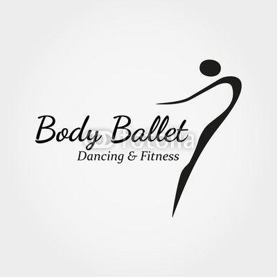 Ballerina Logo - Dance icon concept. Ballet studio logo design template. Fitness ...