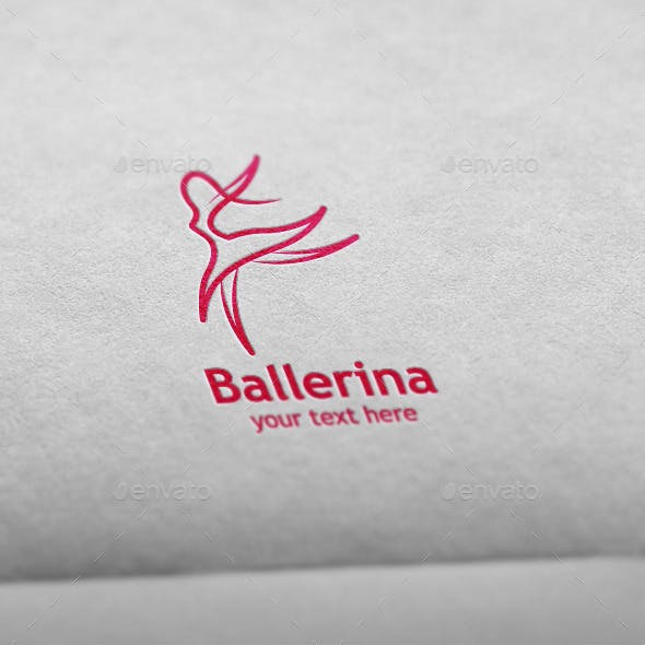 Ballerina Logo - Ballerina Dancing Logo Templates from GraphicRiver