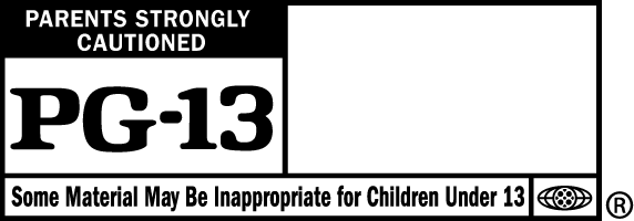 PG-13 Logo - Rated PG 13