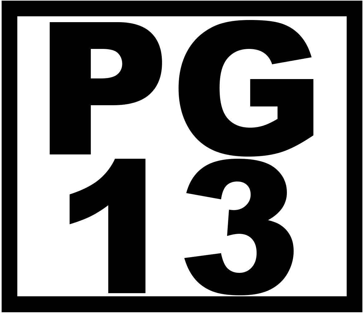 PG-13 Logo - PG 13 transparent PNG