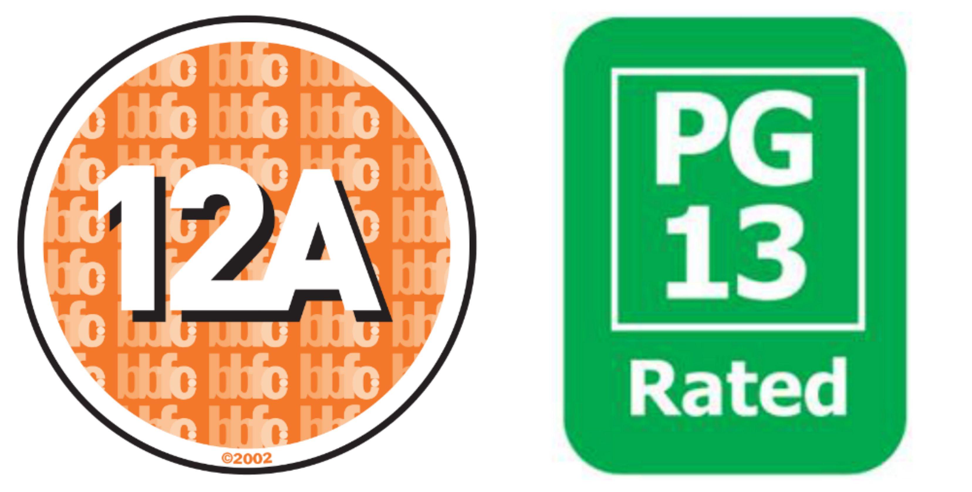PG-13 Logo - Is 12A / PG13 Destroying Cinema? | Fandango Groovers Movie Blog