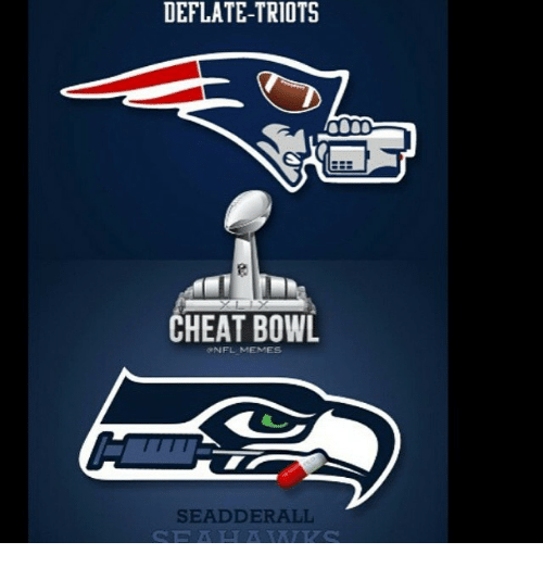 Deflate Logo - DEFLATE TRIOTS HEAT BOWL NFL MEMES. Meme On ME.ME