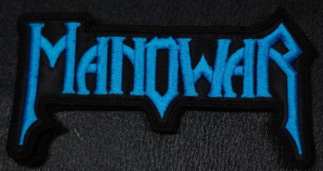 Manowar Logo - Manowar Logo 4x3 Embroidered Patch