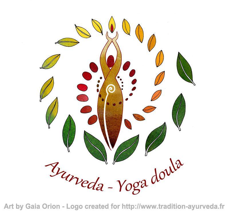 Cros Logo - An Ayurvedic Yoga Doula Logo | GAIA ORION
