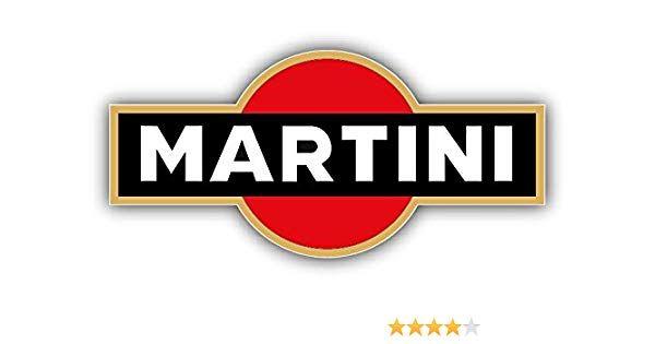 Martini Logo - Martini Logo Car Bumper Sticker Decal 14 X 6.5