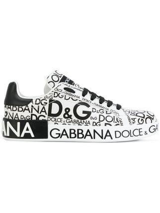 Dolce & Gabbana Logo - Dolce & Gabbana logo print sneakers £645 - Fast Global Shipping ...