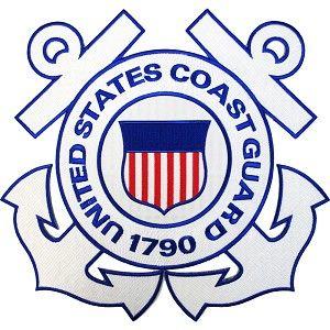 USCG Logo - PATCH-USCG LOGO (10) (Anchors)