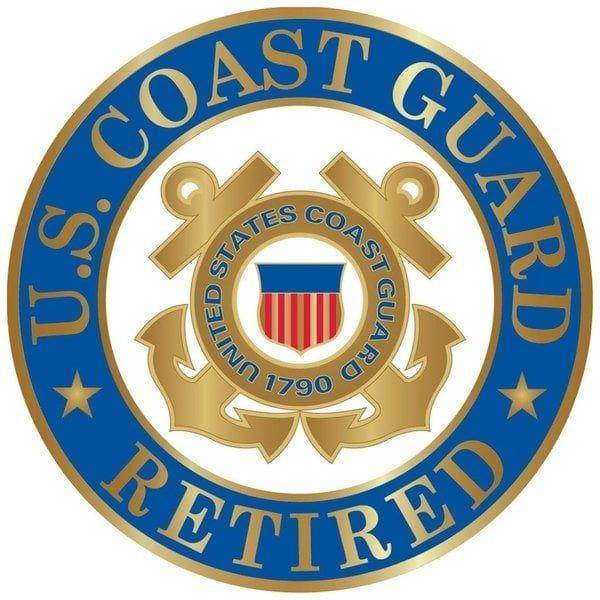 USCG Logo - United States Coast Guard Logo Retired Pin