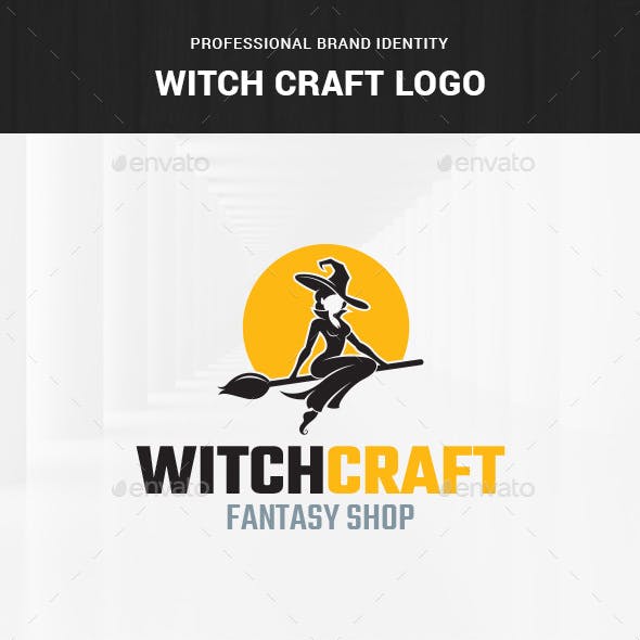 Witchcraft Logo - Witch Logo Templates from GraphicRiver