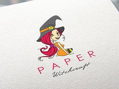 Witchcraft Logo - Paper Witchcraft Logo by Lacey Johnston on Dribbble