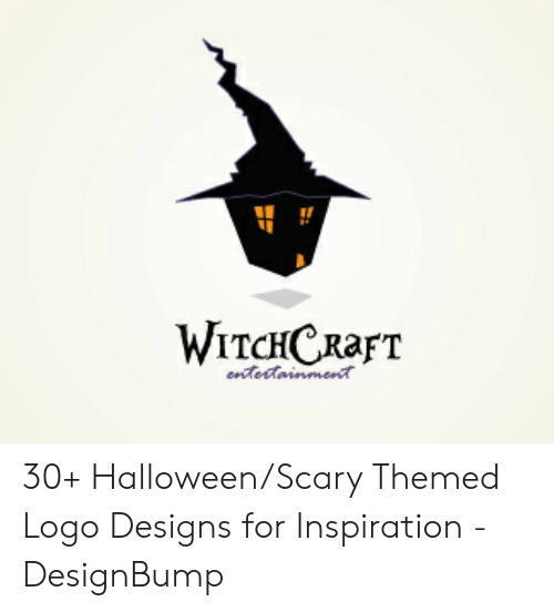 Witchcraft Logo - WITCHCRaFT Entertainment HalloweenScary Themed Logo Designs