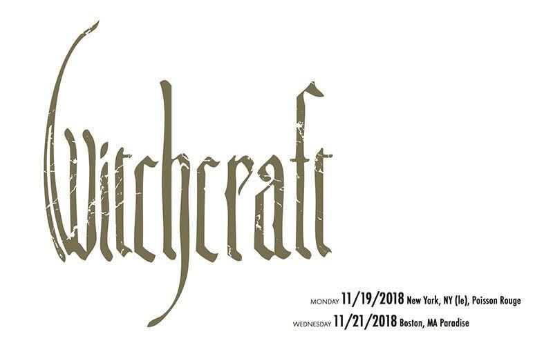 Witchcraft Logo - Witchcraft logo lg banner ghostcultmag. Ghost Cult Magazine