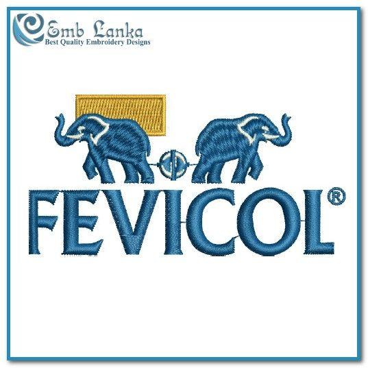 Fevicol Logo - Fevicol Logo Embroidery Design | Emblanka.com