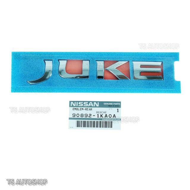 Juke Logo - Juke Logo Rear Back OEM Emblem Decal Fit Nissan Juke F15 Hatchback 2010 2016