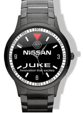 Juke Logo - Nissan Juke Logo Black Steel Watch