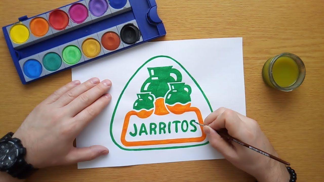 Jarritos Logo - How to draw the Jarritos logo