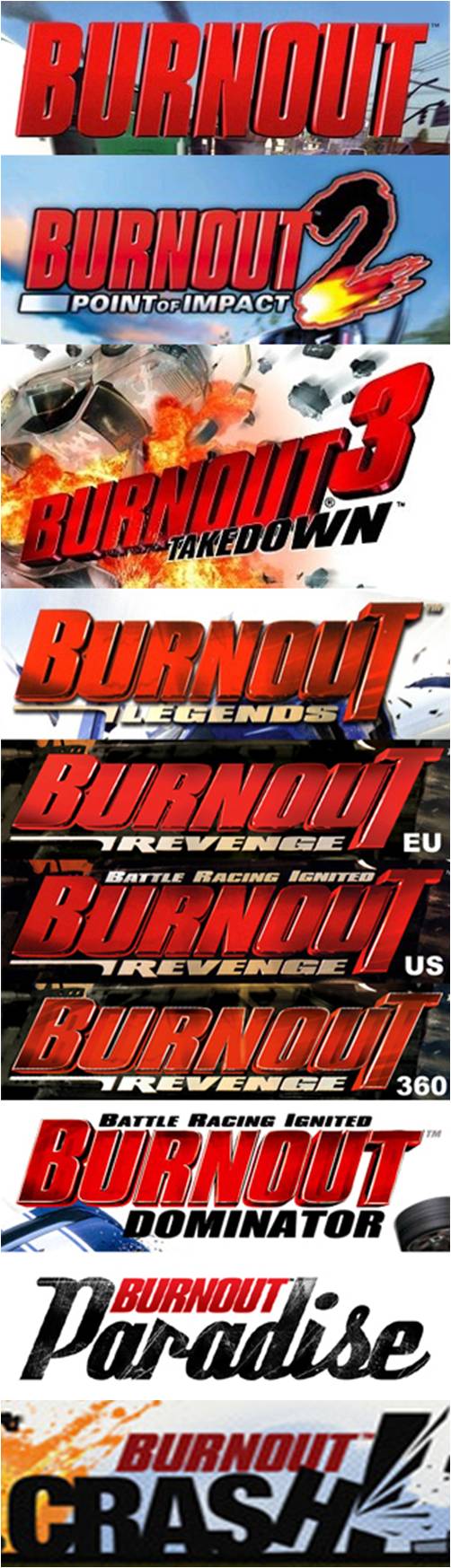 Burnout Logo - Burnout logos