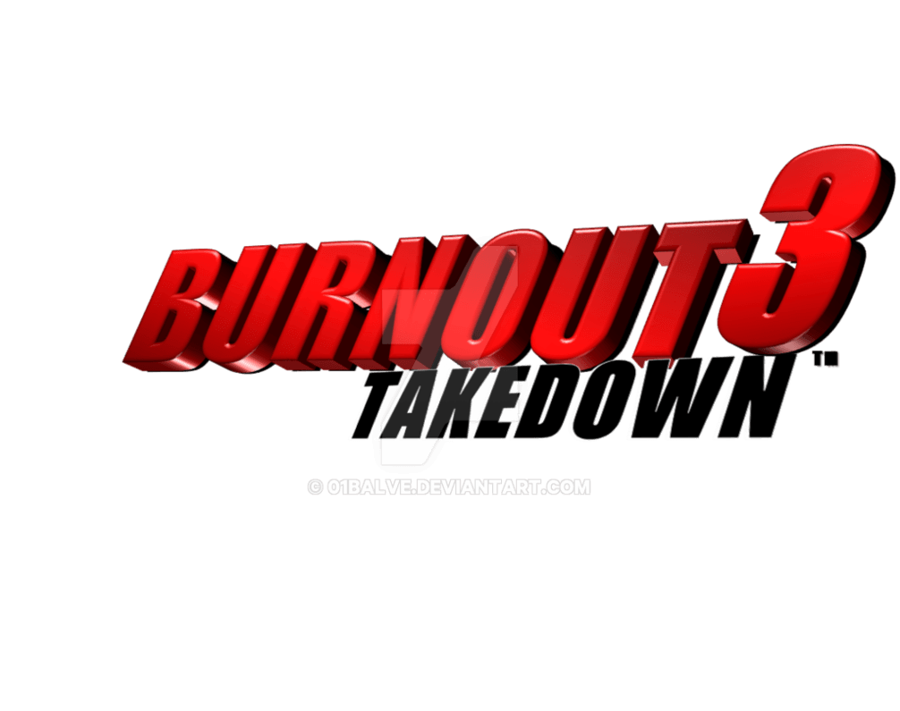 Burnout Logo - Burnout 3 Takedown fan-made logo replica by 01balve on DeviantArt