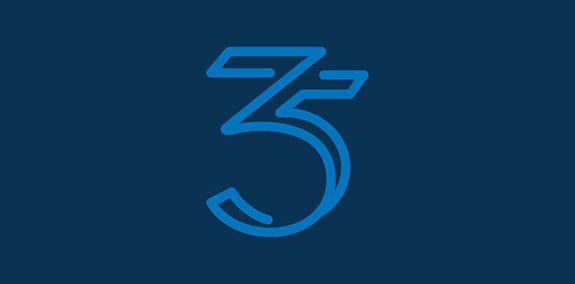 35 Logo - 35 Monogram | LogoMoose - Logo Inspiration