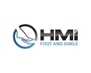 HMI Logo - Logo design entry number 20 by nigz65. HMI Foot and Ankle logo contest