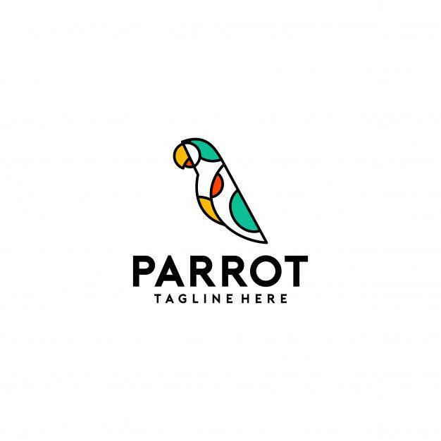 Parrott Logo - Parrot logo Vector | Premium Download