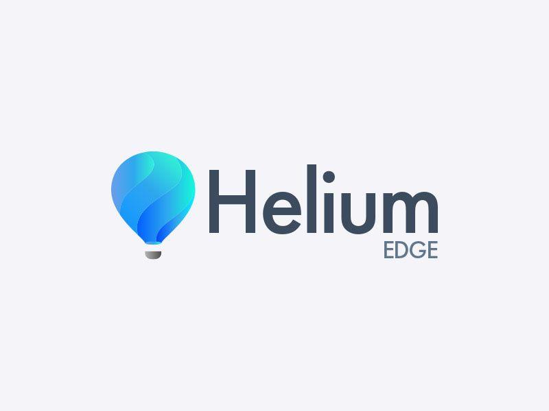 Helium Logo - Helium Edge Logo Design
