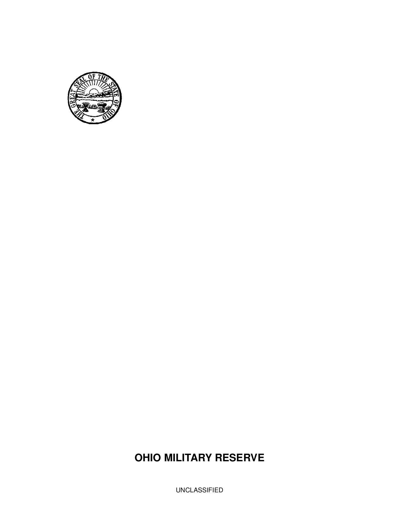 OHMR Logo - UNCLASSIFIED Military Reserve Pages 1 Version