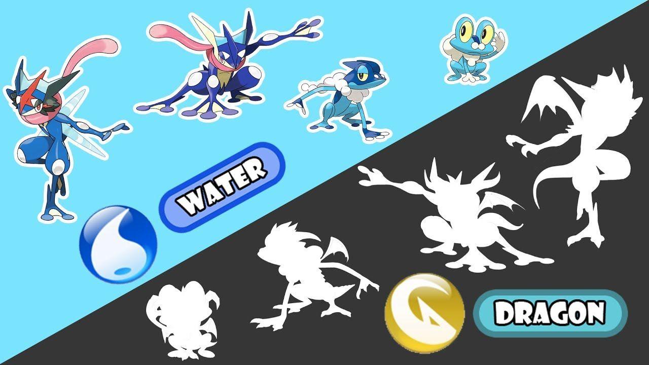 Dragon-type Logo - Dragon Type - GRENINJA EVOLUTION Type Swap