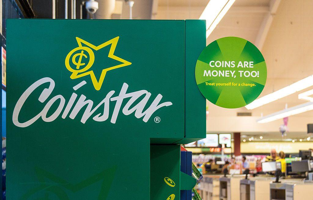 Coinstar Logo - Coinstar machines will start selling Bitcoin at the grocery store ...