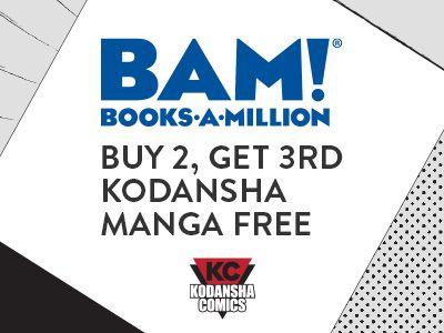 Kodansha Logo - Books-A-Million Buy 2, Get 3rd Kodansha or Vertical Manga FREE Sale ...