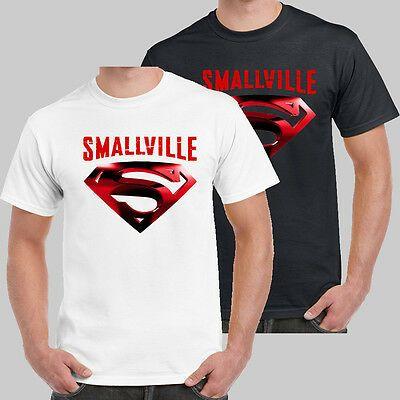 Smallville Logo - SMALLVILLE SUPERMAN TOM Welling Red Logo T Shirt USA Size
