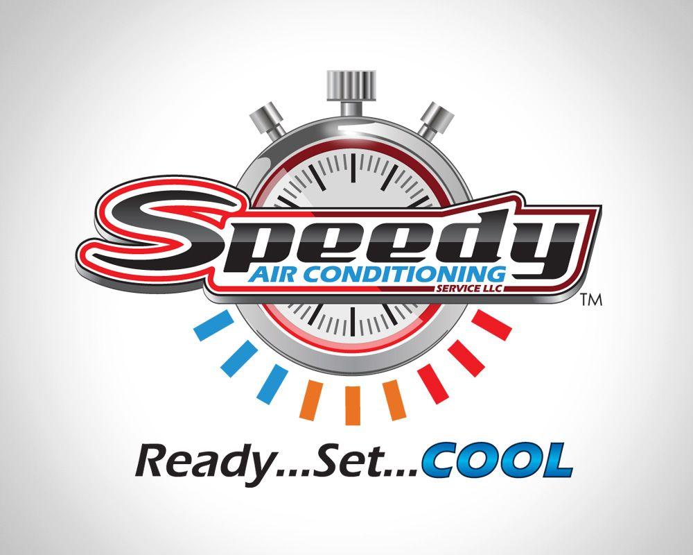 Speedy Logo - Speedy Air Conditioning - Logo Design - JH Design Unlimited