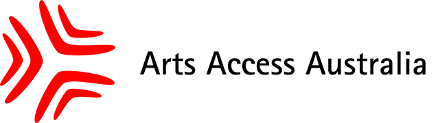 Acess Logo - Arts Access Australia and disability organisation